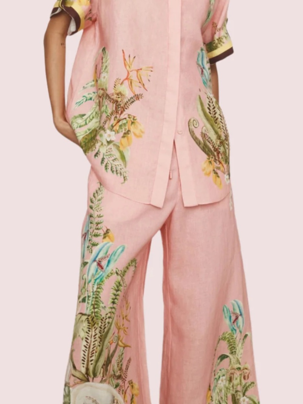 Alemais Papaya Pant pink NWoT